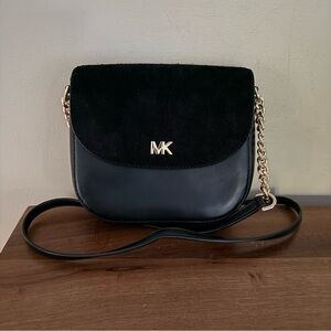 Michael Kors black crossbody bag